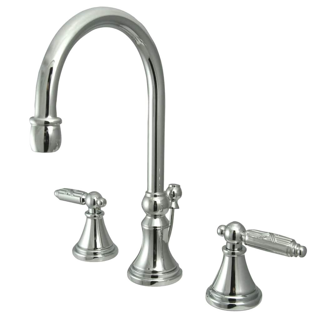 Kingston Brass Fauceture Governor Widespread Bathroom Faucet with