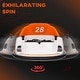 preview thumbnail 12 of 14, Remote Control 360° Spin Toddler Bumper Car with Safety Belt and LED Lights, ASTM Certified