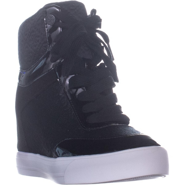 wedge guess sneakers