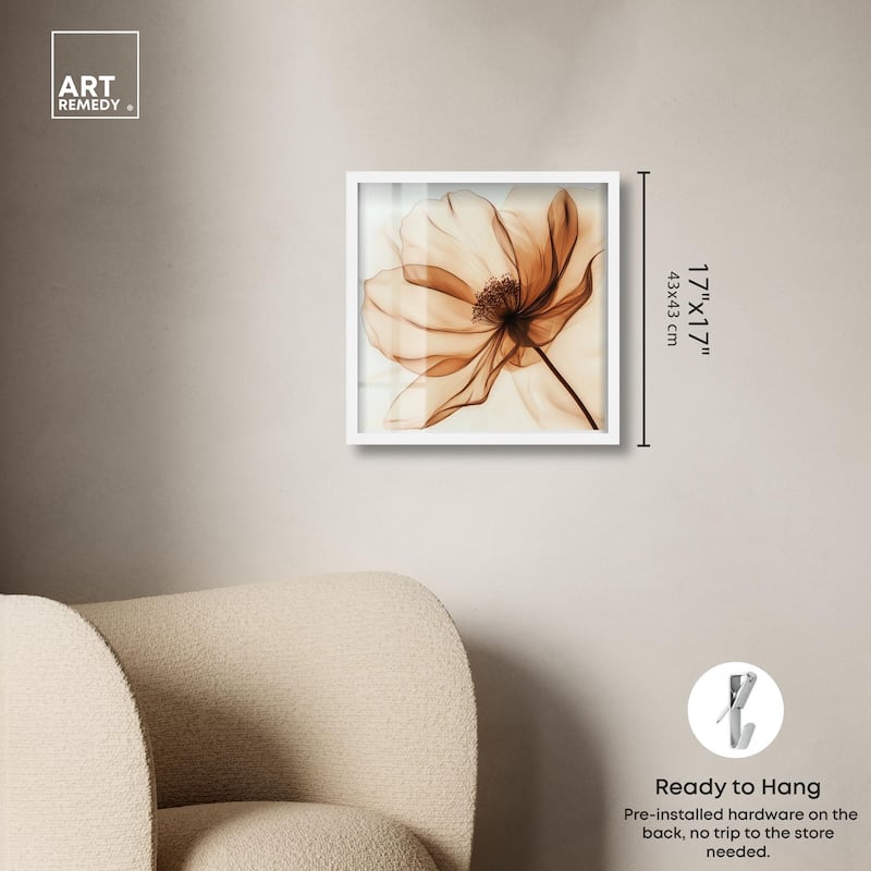 Fragile Elegance II Shadowbox by Art Remedy