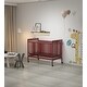 preview thumbnail 4 of 16, 3-In-1 Convertible Crib , Made Of Sustainable Pinewood, Non-Toxic Finish, Comes With Locking Wheels, Wooden Nursery Furniture