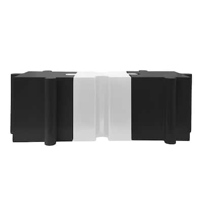 Christopher Knight Home - Ami Puzzle Art Modern 3-Piece Modular Outdoor Side Table Set with Interlocking Design