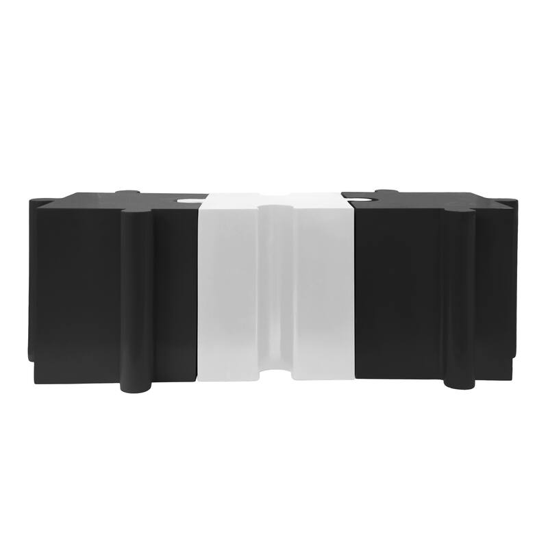 Modern Modular Side Tables, 3-Piece Interlocking Puzzle Set for Indoor & Outdoor, Heavy-Duty MGO Tabletop