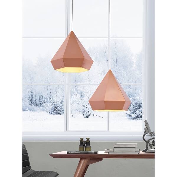 slide 2 of 8, Alpine Ridge Ceiling Lamp Rose Gold Rose Gold