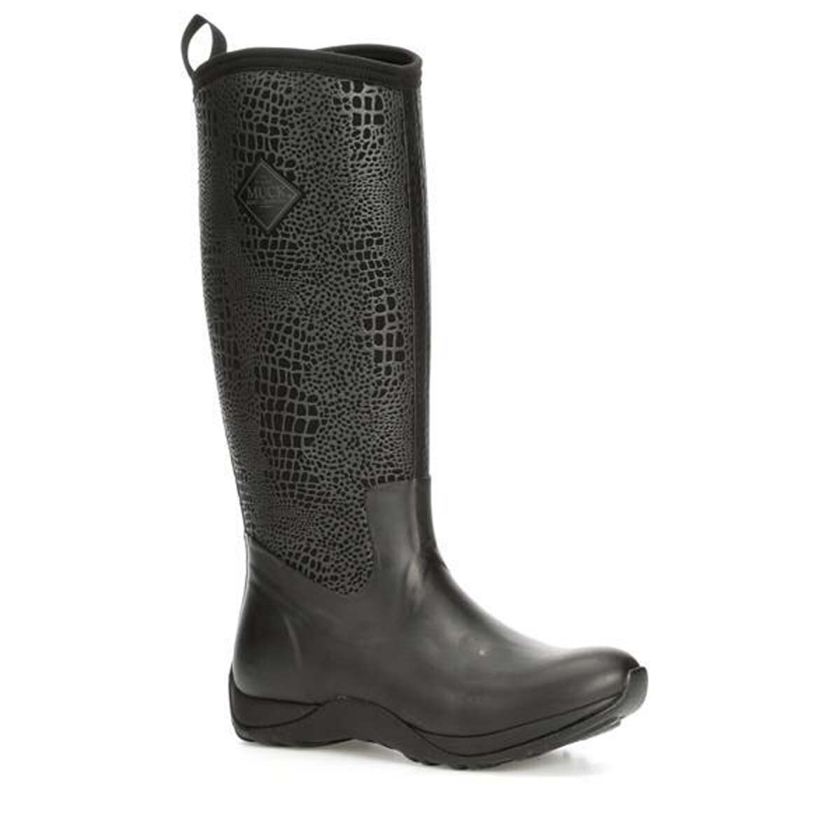 Shop Muck Boot Women S Arctic Adventure Black Croc Print Size 8