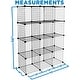 preview thumbnail 4 of 5, Work-It! 12-Cube Wire Storage Organizer