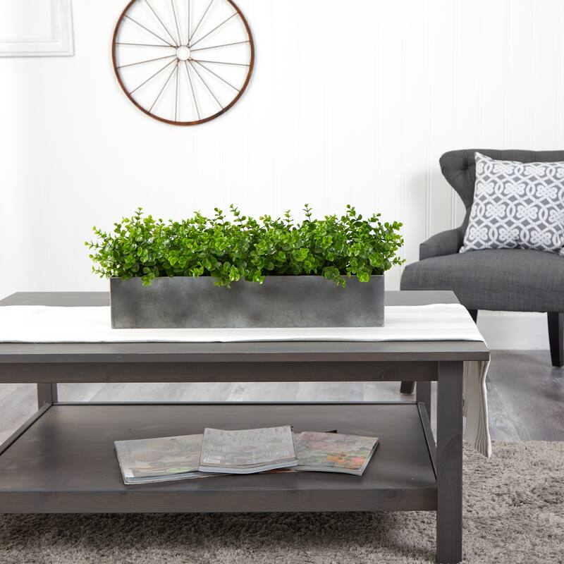 25" Eucalyptus Artificial Plant - 4.5"