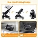 preview thumbnail 16 of 25, Lightweight Stroller, Compact One-Hand Fold Travel Stroller for Airplane Friendly - N/A