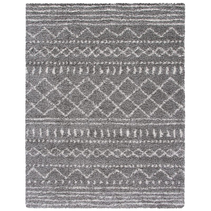 SAFAVIEH Arizona Shag Lotta Moroccan 1.2-inch Thick Rug