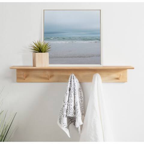 Kate and Laurel Sylvie Lifes a Beach Framed Canvas by Stephanie Klatt