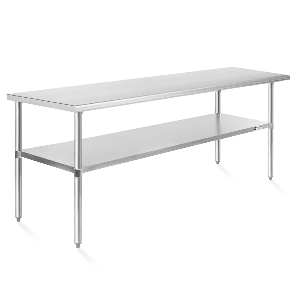30 x 72 NSF Commercial Stainless Steel Table for Kitchen Prep and Work - 30" x 72"