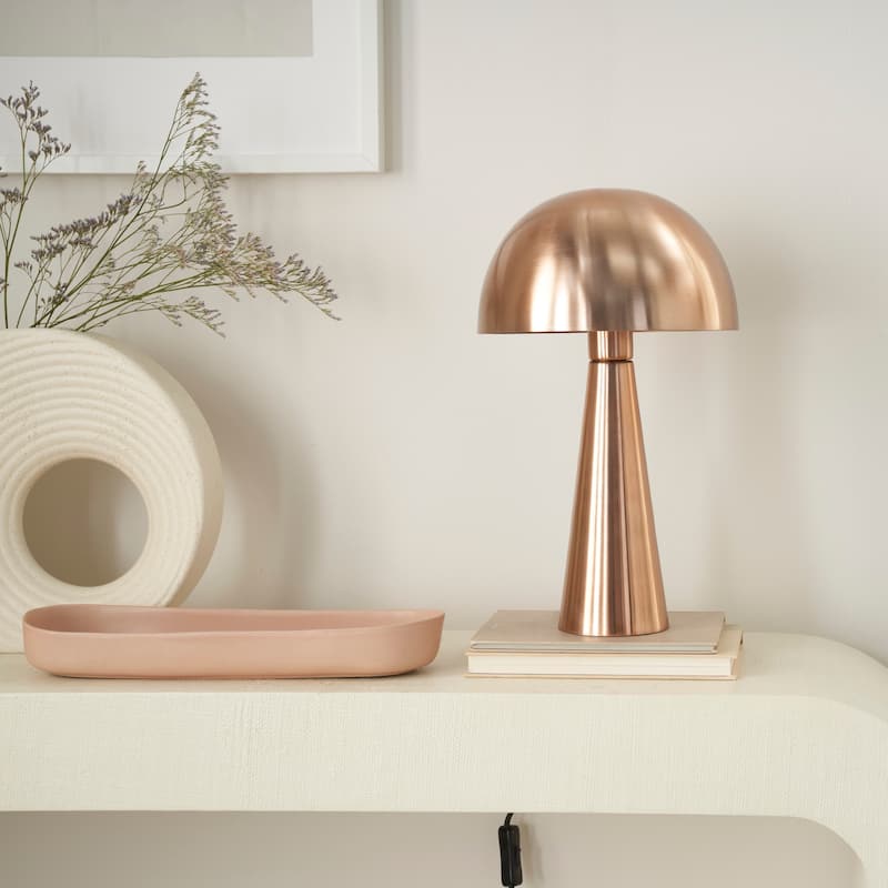 Nourison 16" Mid-Century Mushroom Table Lamp