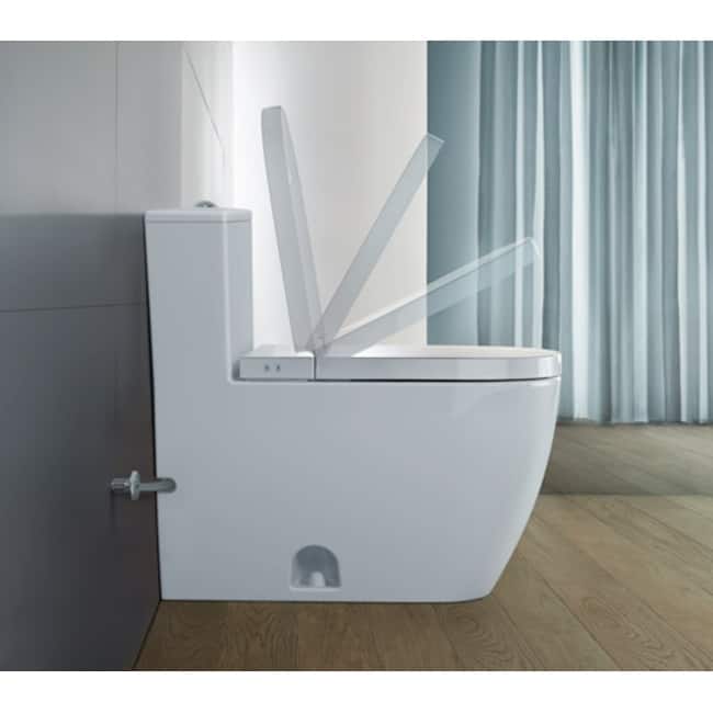 Duravit ME by Starck0.92/1.32 GPF Dual Flush One-Piece Rimless Toilet