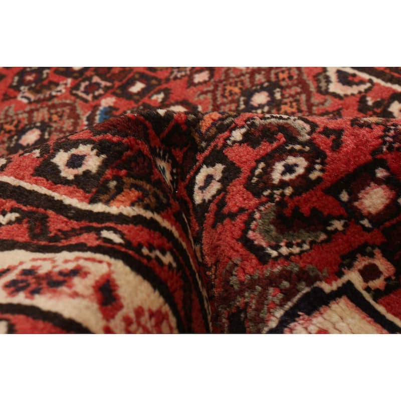 ECARPETGALLERY Hand-knotted Andelz Red Wool Rug - 2'6 x 9'6