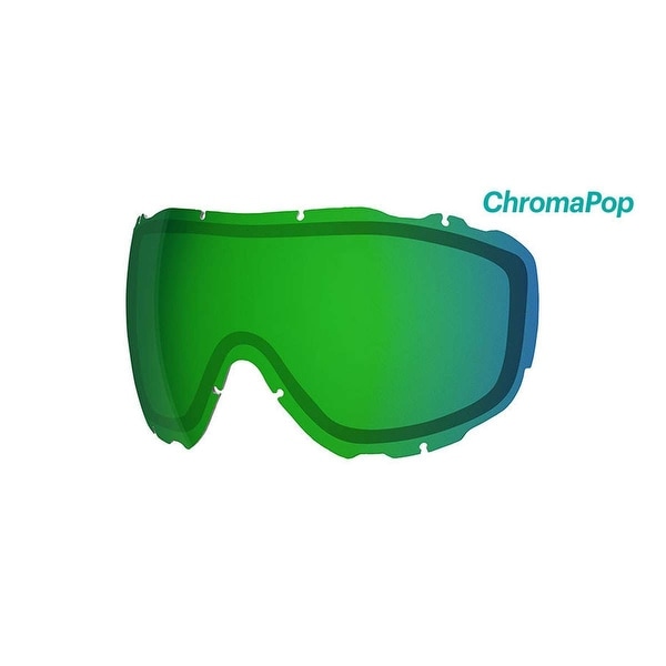 Smith Optics Prophecy Turbo Ski Goggle - Replacement Lens - ChromaPop Everyday Green Mirror - PR5CPG2