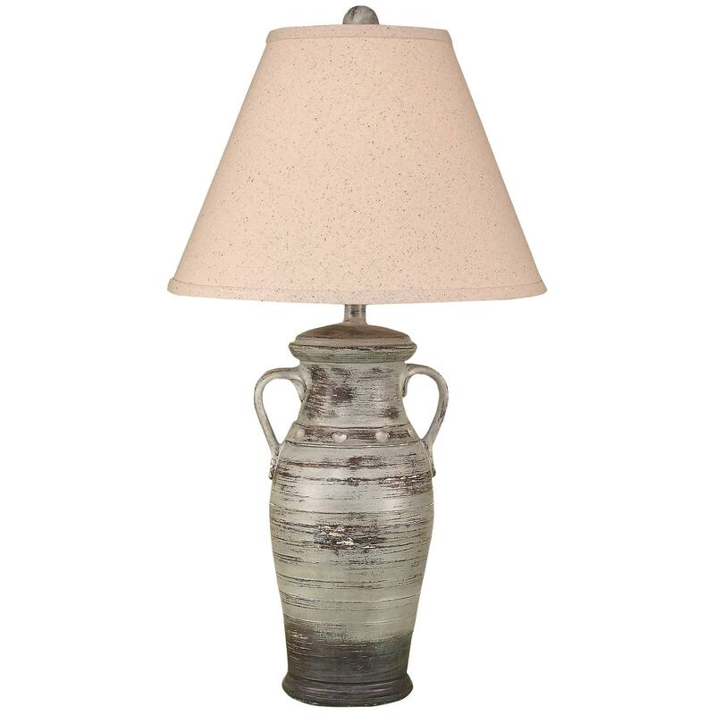 Casual Vase Table Lamp - Greystone