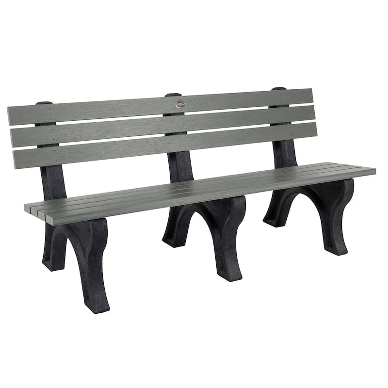 HIGHWOOD PROFESSIONAL Aurora Traditional 6 ft Commercial Park Bench - Coastal Teak