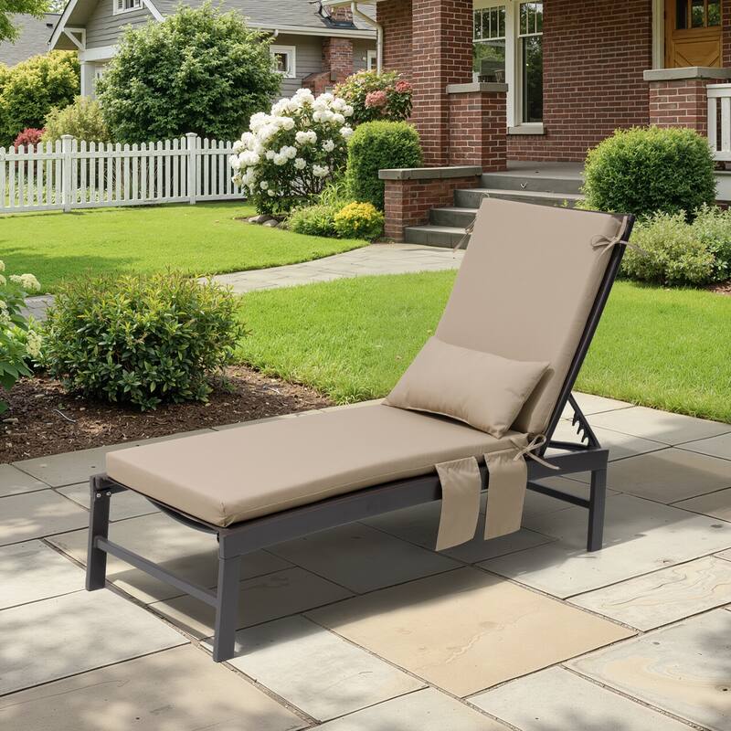 Pellebant Outdoor Lounge Chair Cushions with Pillow