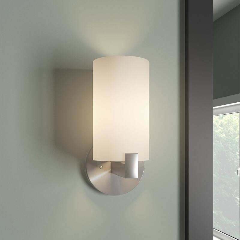 Design House 587543 Eastport 10" Tall Bathroom Sconce with Frosted