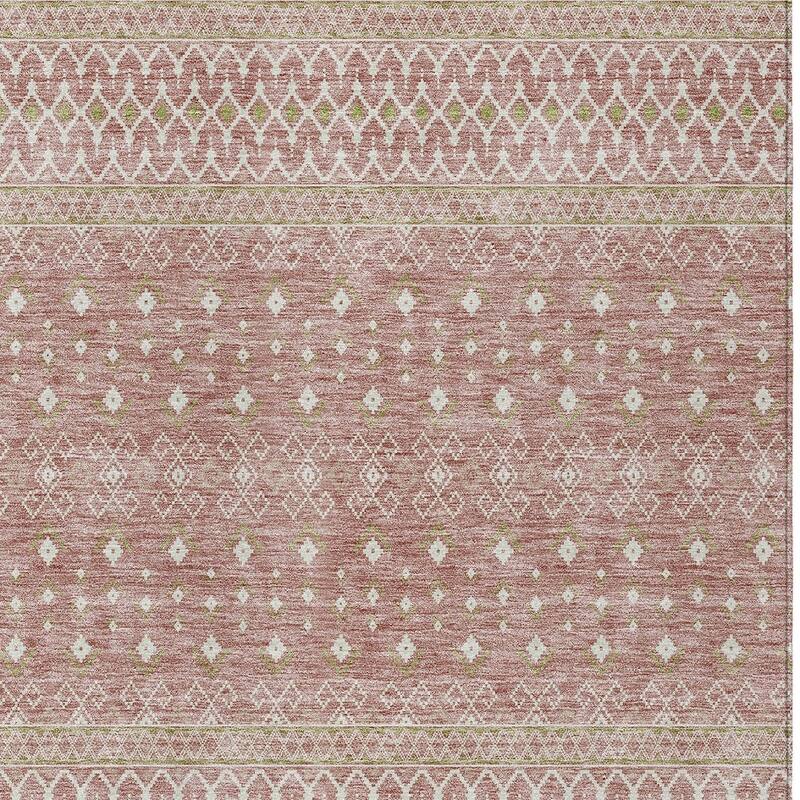 HomeRoots Tribal Transitional Rectangle Outdoor Rug