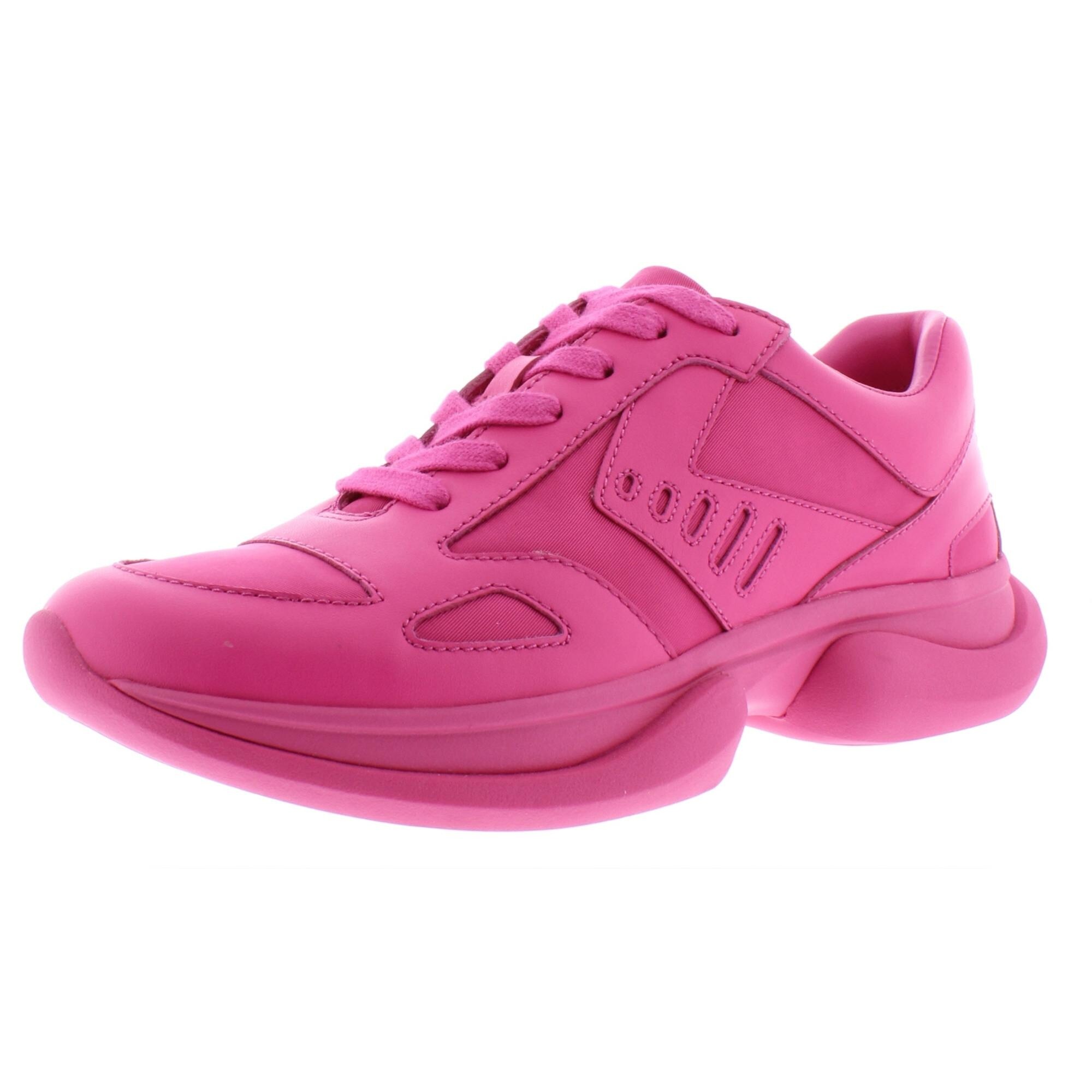 bright pink womens sneakers