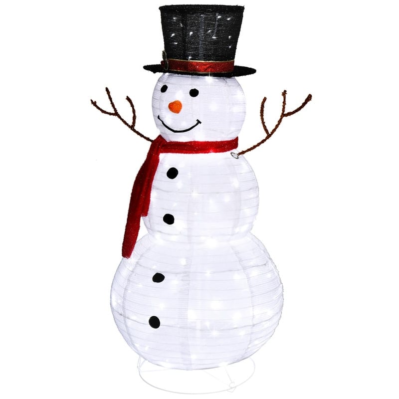 Garden Snowman Decoration - N/A