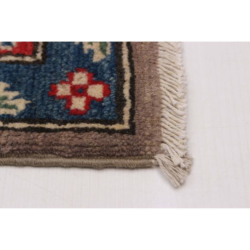 ECARPETGALLERY Hand-knotted Uzbek Ghazni Taupe Wool Rug - 8'0 x 9'5
