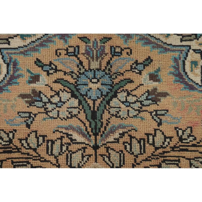 Tabriz Persian Vintage Area Rug Hand-Knotted Wool Carpet - 6'9"x 9'9"