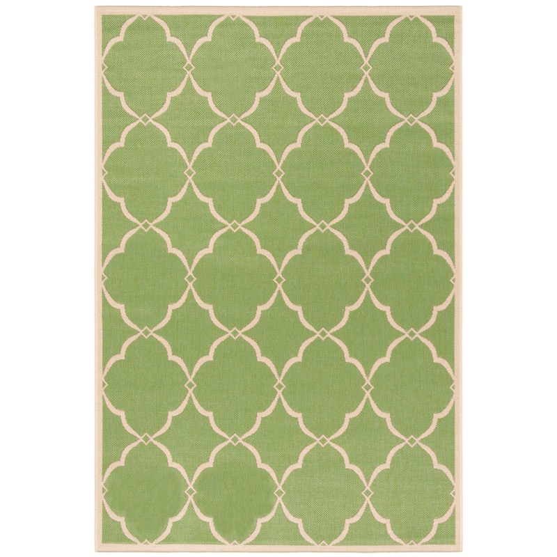 SAFAVIEH Linden Gaye Indoor/ Outdoor Waterproof Patio Backyard Rug.