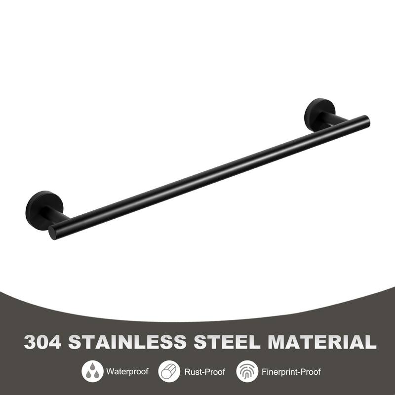 WOWOW Mutiple length Wall Mounted Stainless Steel Towel Bar