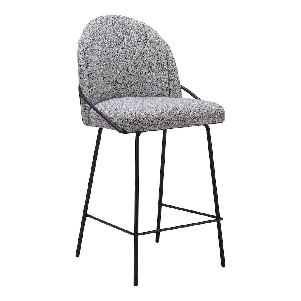 Jambi Counter Stool Black & White