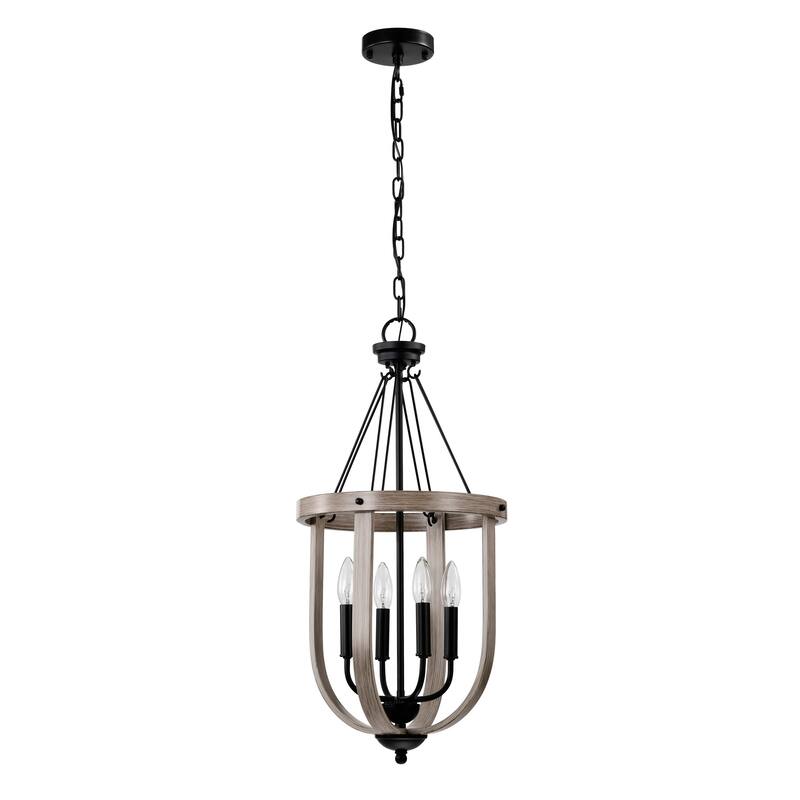 Giano 14 Inch Water Drop Shape Pendant with 4 Light