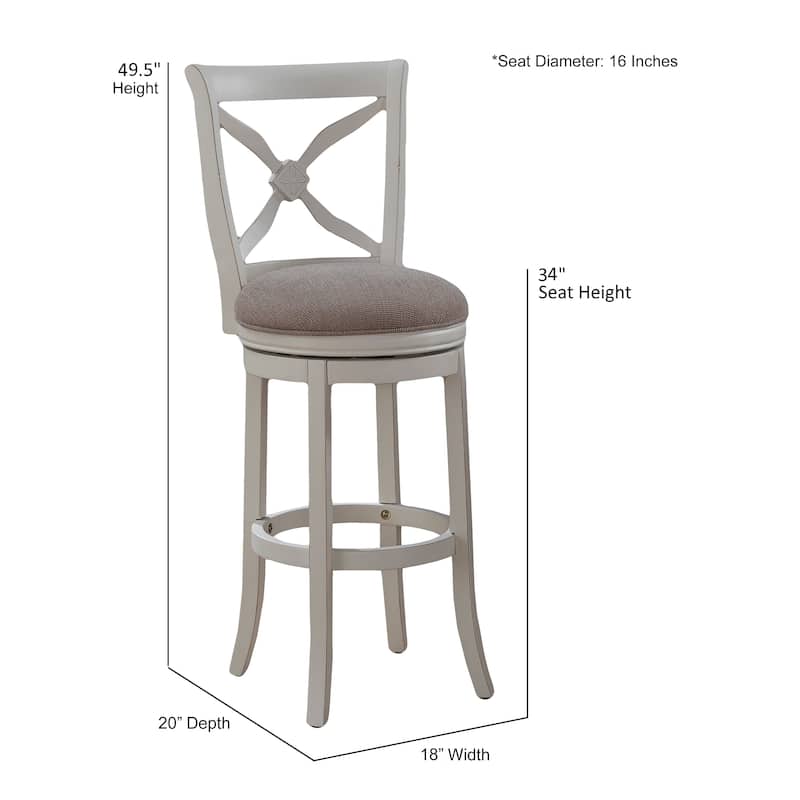 Casoria 34-inch Swivel Tall Bar Stool