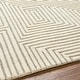 preview thumbnail 5 of 4, Dialla Handmade Modern Wool Rug