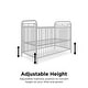 preview thumbnail 13 of 28, Little Seeds Monarch Hill Hawken Metal Crib