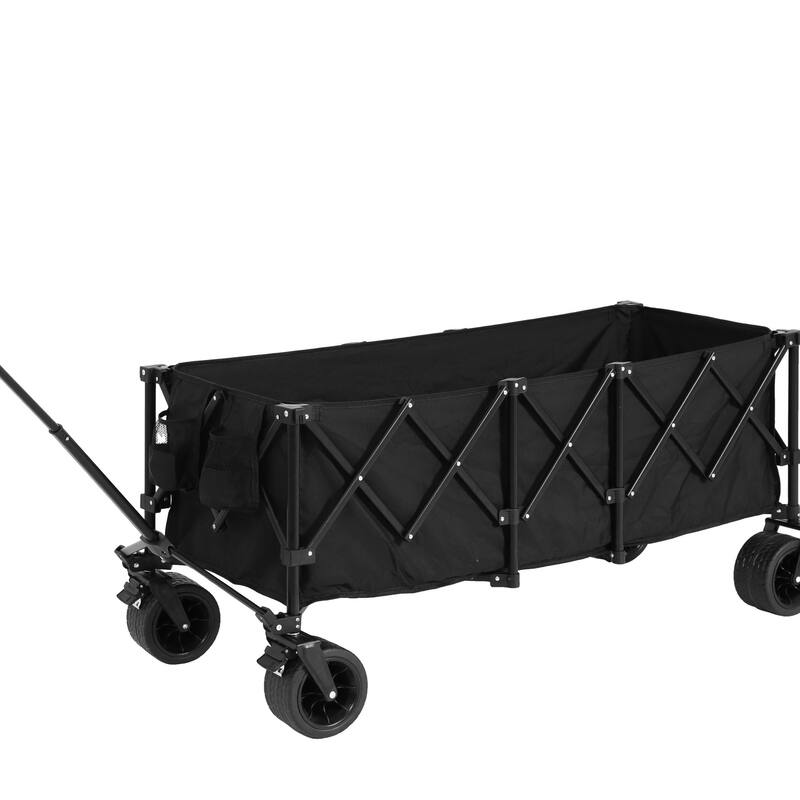 Foldable extension cart