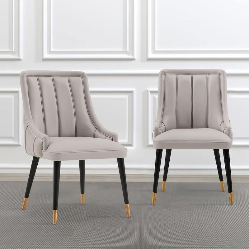 Manhattan Comfort Modern Eda Velvet Dining Chair