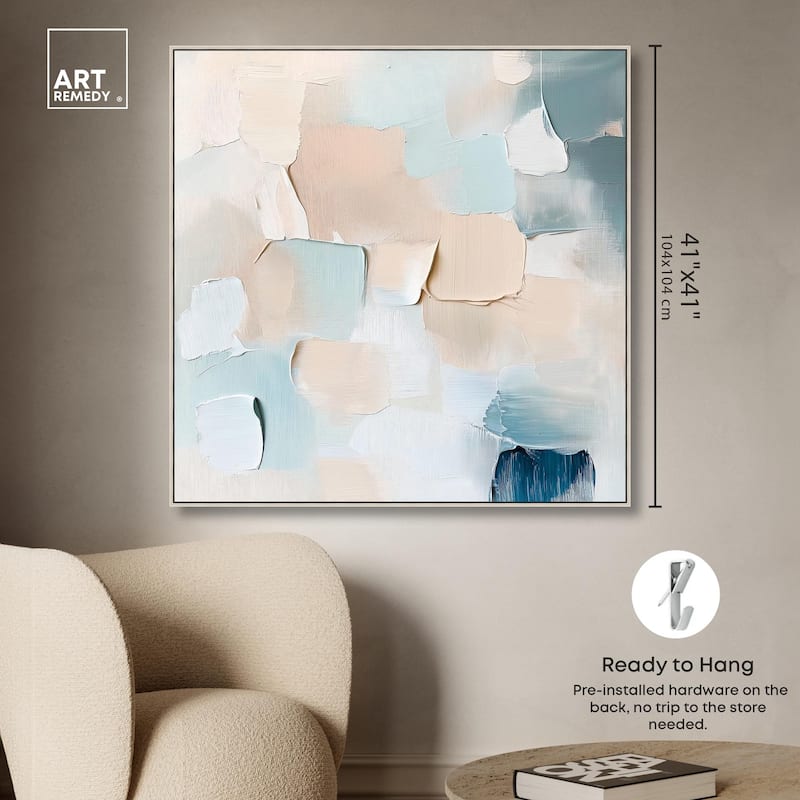 Celadon Haze I Canvas by Art Remedy