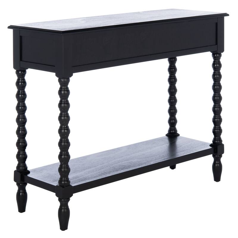 SAFAVIEH Henretta 2-Drawer Console Table - 35.5" W x 13" L x 29.5" H - 35.5" W x 13" L x 29.5" H - 36Wx13Dx30H