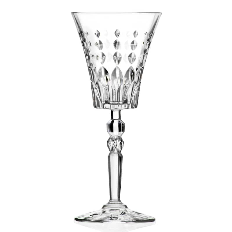 Lorren Home Trends Etna Set of 6 White Wine Goblets