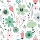 Spring Field Flowers Wallpaper - Bed Bath & Beyond - 32769637