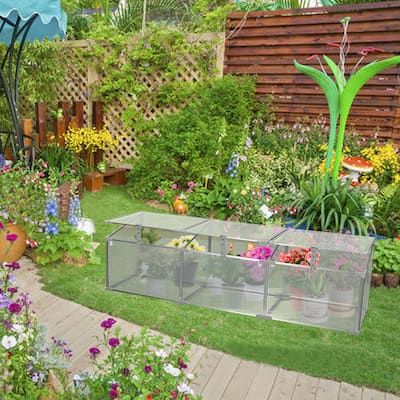 Poly-carbonate Greenhouse for Outdoors in Winter