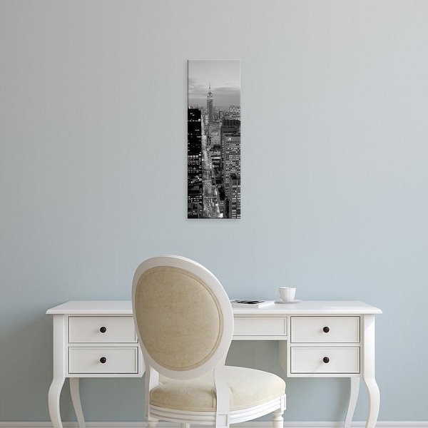 Easy Art Prints Panoramic Image 'View of a city, Fifth Avenue, Midtown Manhattan, New York City, New York' Canvas Art