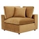 preview thumbnail 43 of 75, Commix Down Filled Overstuffed Velvet 6-Piece Sectional Sofa