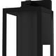 preview thumbnail 4 of 3, Earth Black LED Outdoor Wall Lantern from the Westover Collection