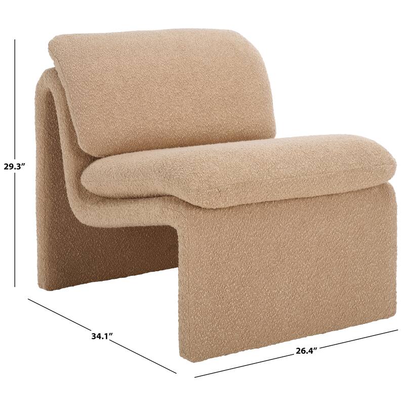 SAFAVIEH Couture Ainslie Accent Chair (Fully Assembled) - 26"W x 34"D x 29"H