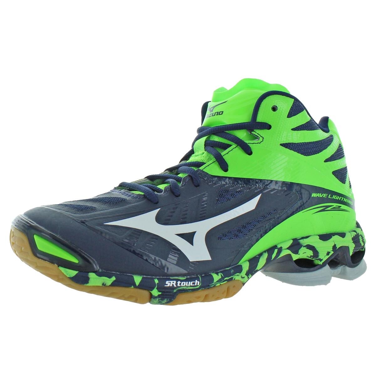 mizuno men's wave lightningz2 mid volleyball shoe