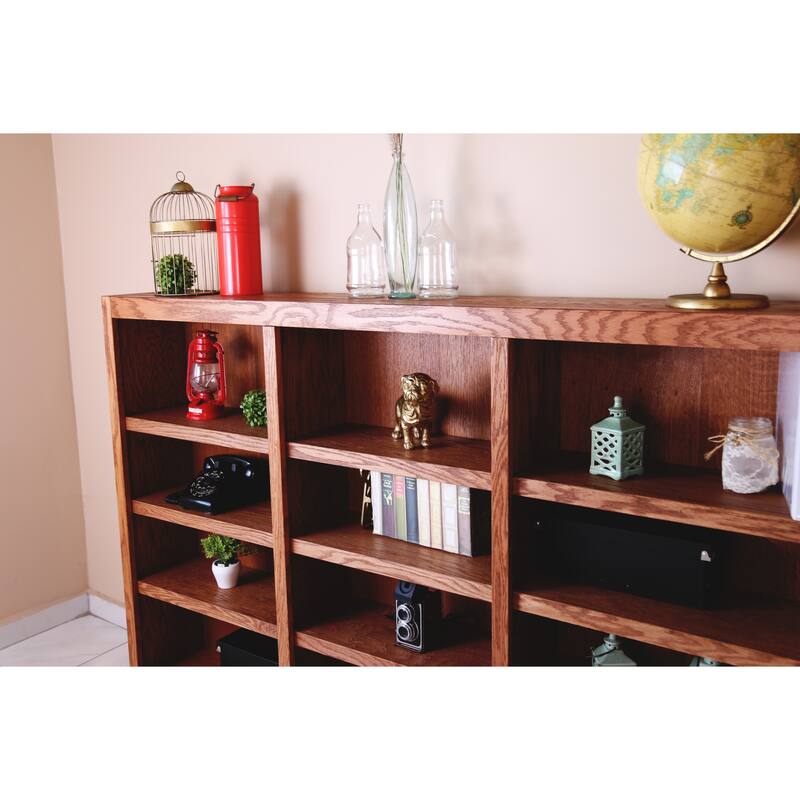 72 x 48 Inch Wall Storage Bookcase