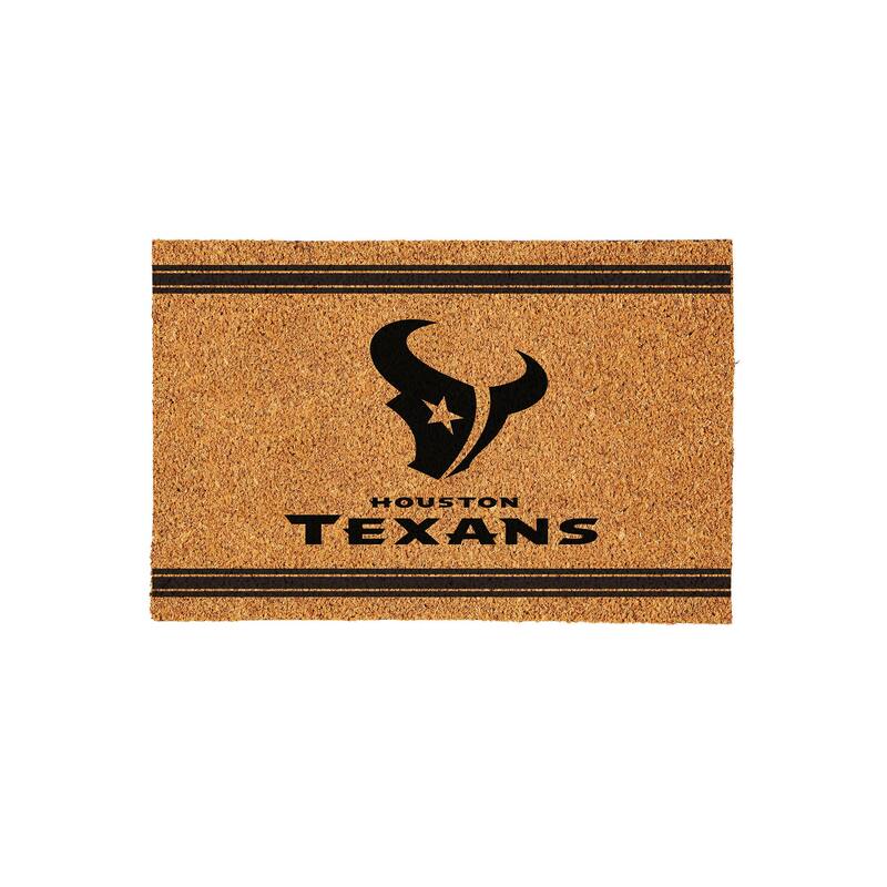 Houston Texans Monochrome Indoor/Outdoor Coir Door Mat