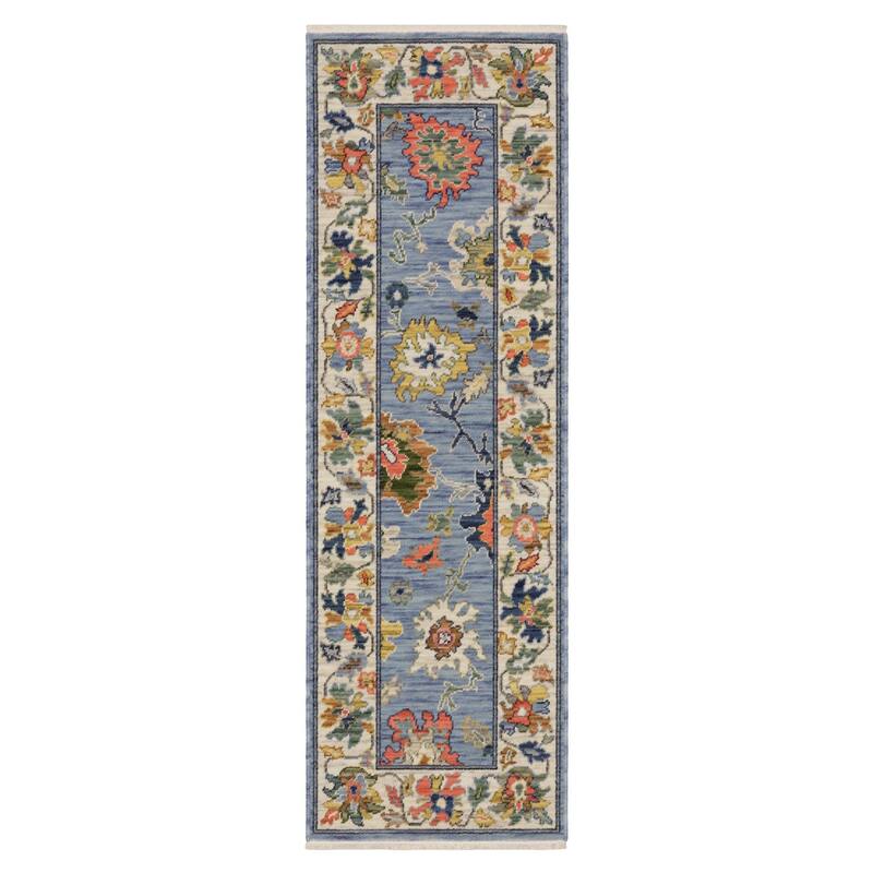 HomeRoots Oriental Traditional Rectangle Area Rug